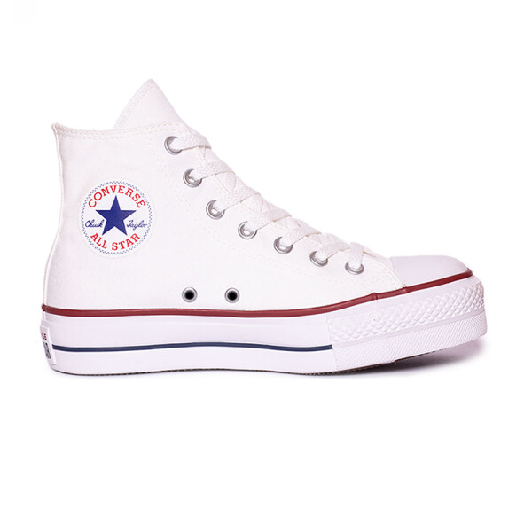 CHUCK TAYLOR ALL STAR PLATFORM HI - CONVERSE BLANCO