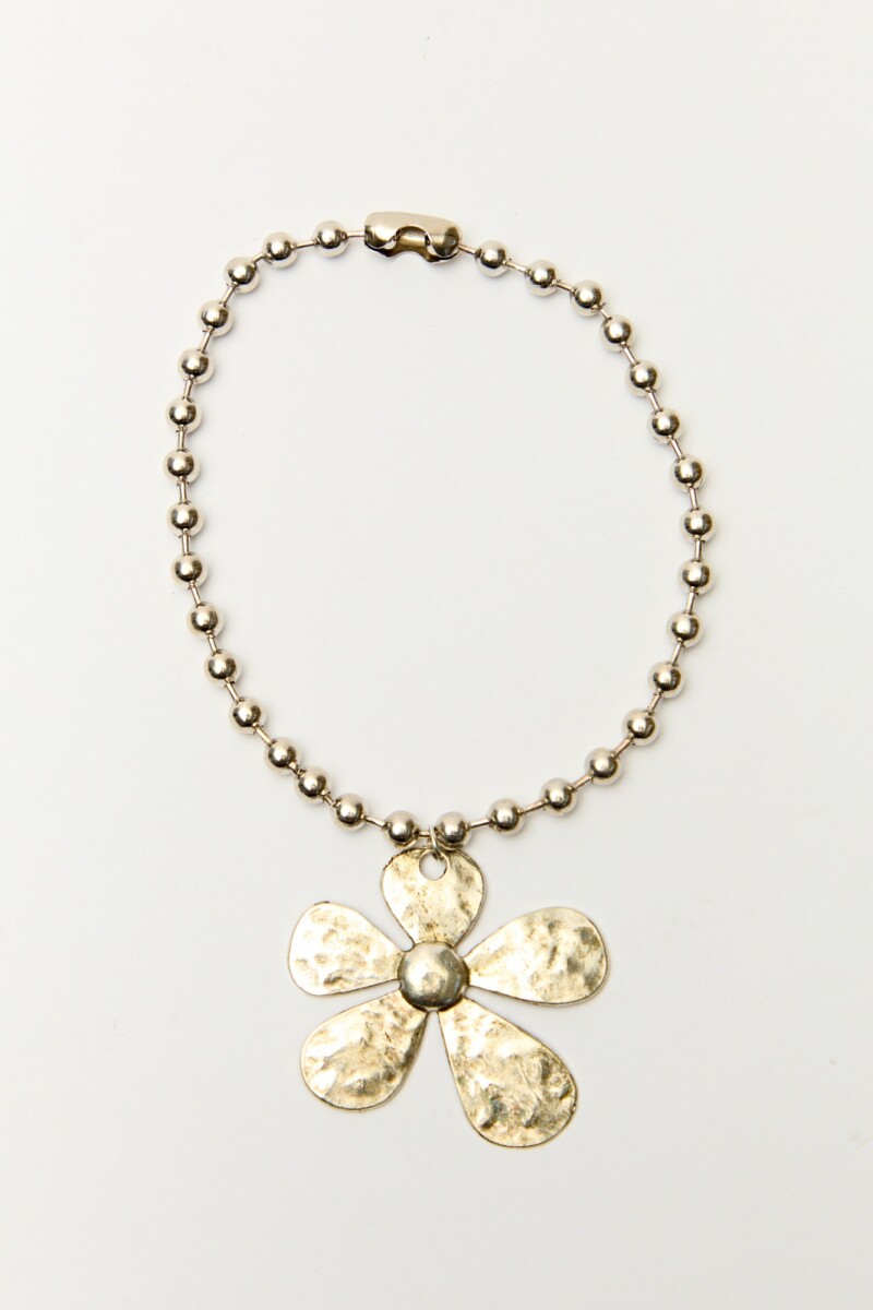 COLLAR MONTICA Plateado