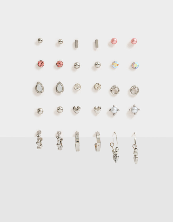 Aros Sets De metal Set De Aros - Plateado