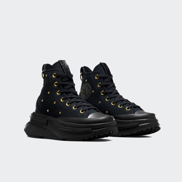 Championes Converse Run Star CX Plataform Star Studded Negro