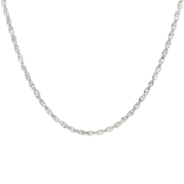 Cadena Tourbillon doble- Plata 925 - Sin Piedra - CD3267 sinpiedra