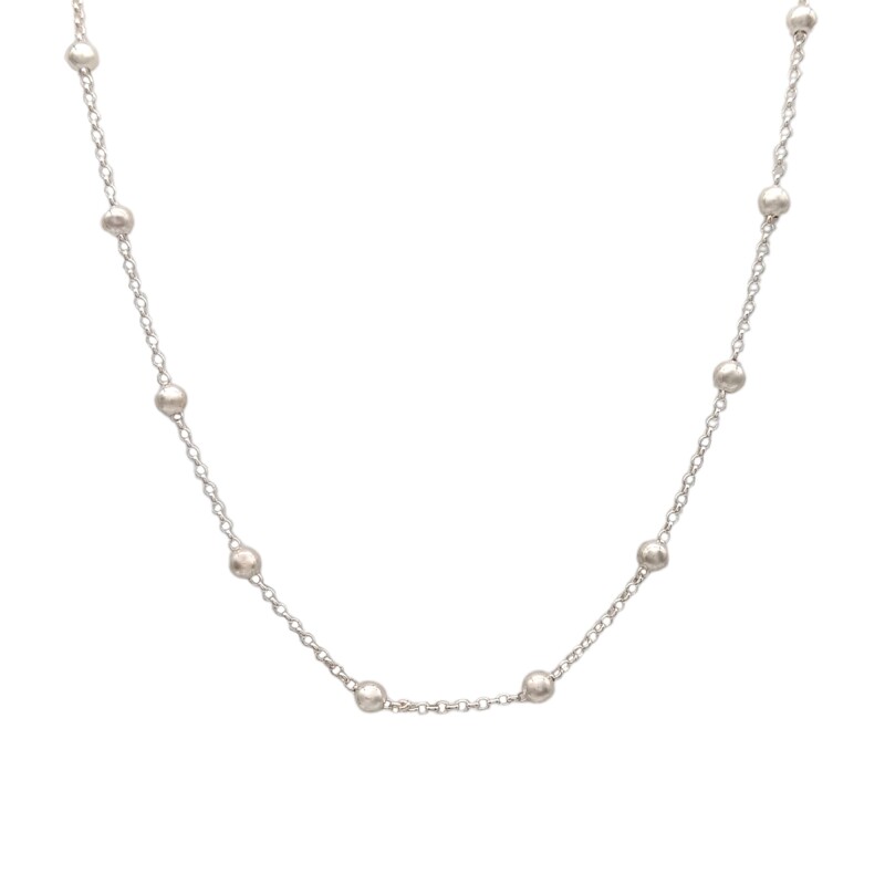 Cadena Bolitas-Plata 925-Sin Piedra-CD3138 sinpiedra