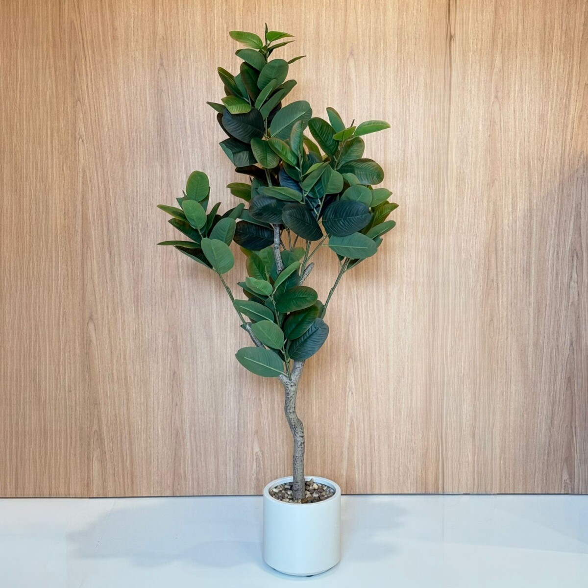 Planta Artificial Con Maceta Ceramica 1.2M 