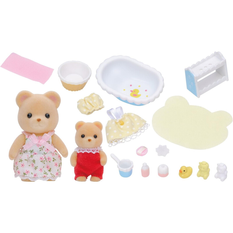 Sylvanian Families - 05092 - La hora del baño Sylvanian Families - 05092 - La hora del baño