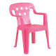 Silla infantil con apoya brazos ROSA