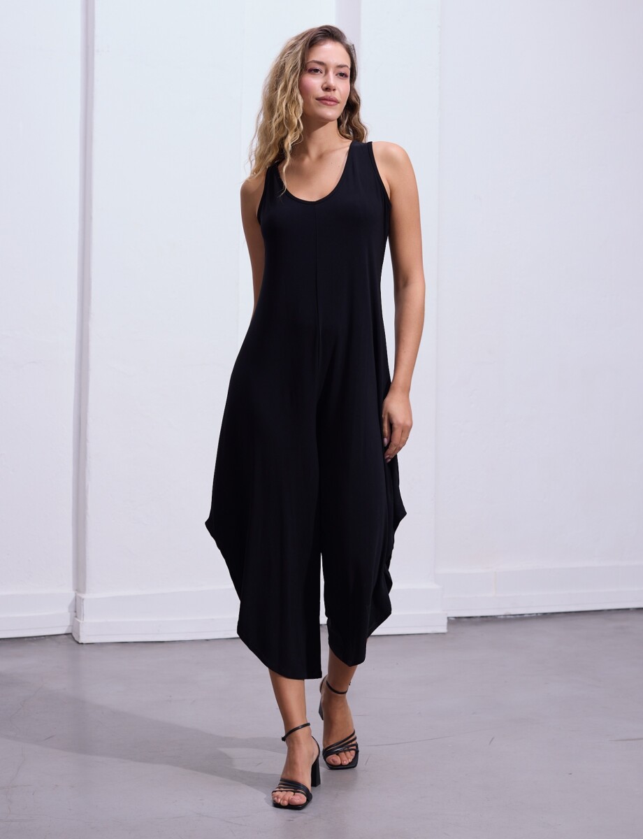 Enterito Crop - Negro 