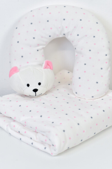 Manta con almohadilla para beb� Oso polar