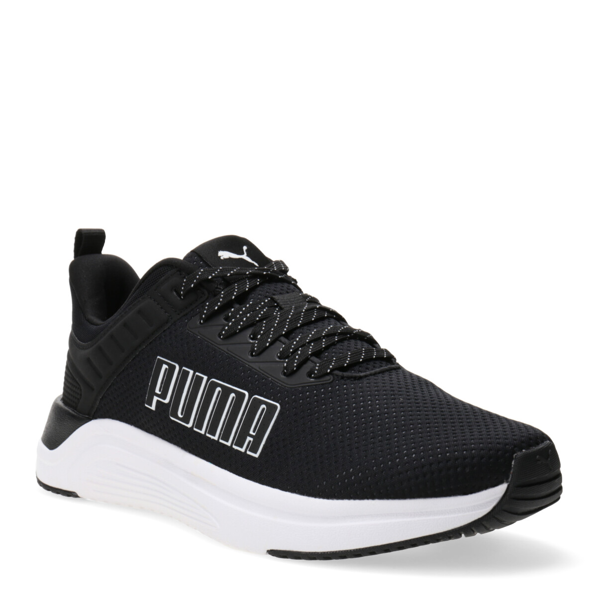Championes de Hombre Puma Softride Astro T Puma - Negro - Blanco 