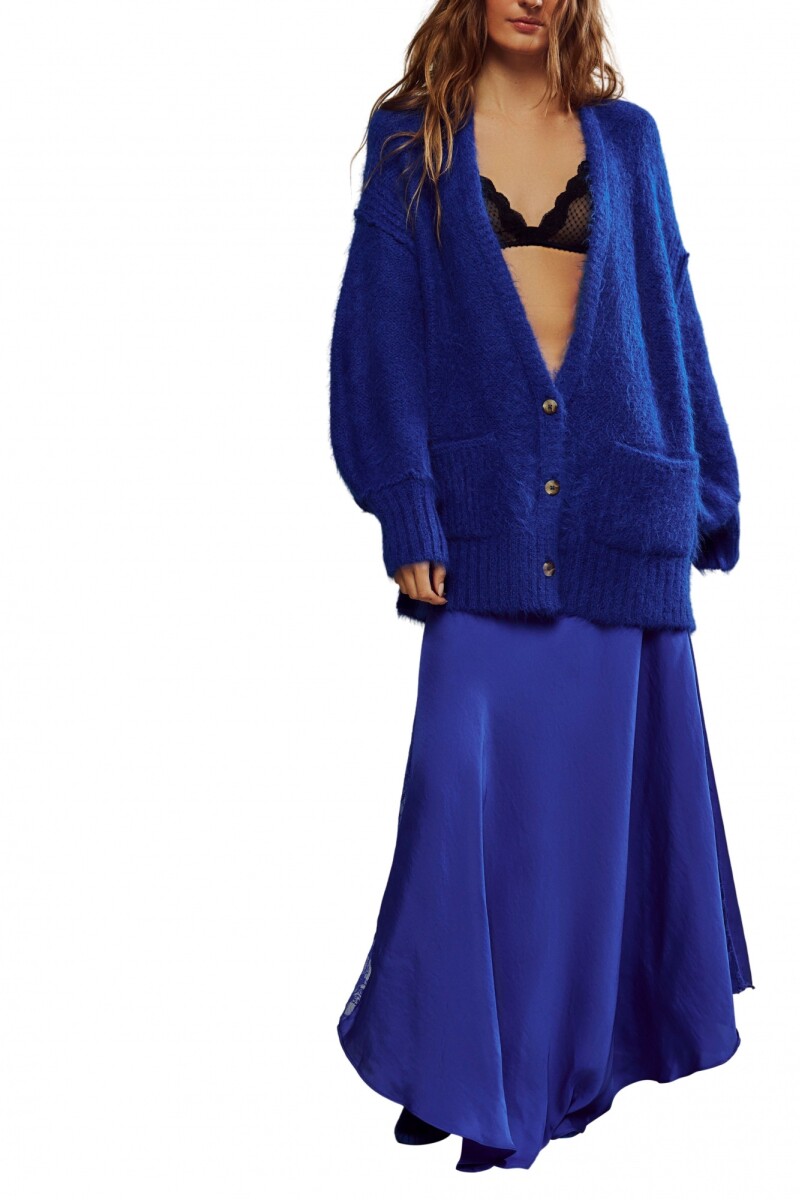 FALDA LARGA MAKE YOU MINE Azul