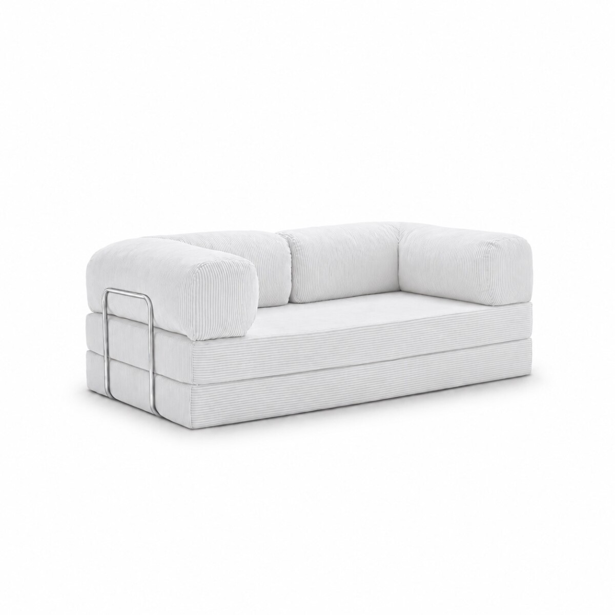 Sillón Cama Teddy 2 Cuerpos - White 