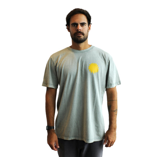 Remera La Isla Solei - Steel blue mineral Remera La Isla Solei - Steel blue mineral