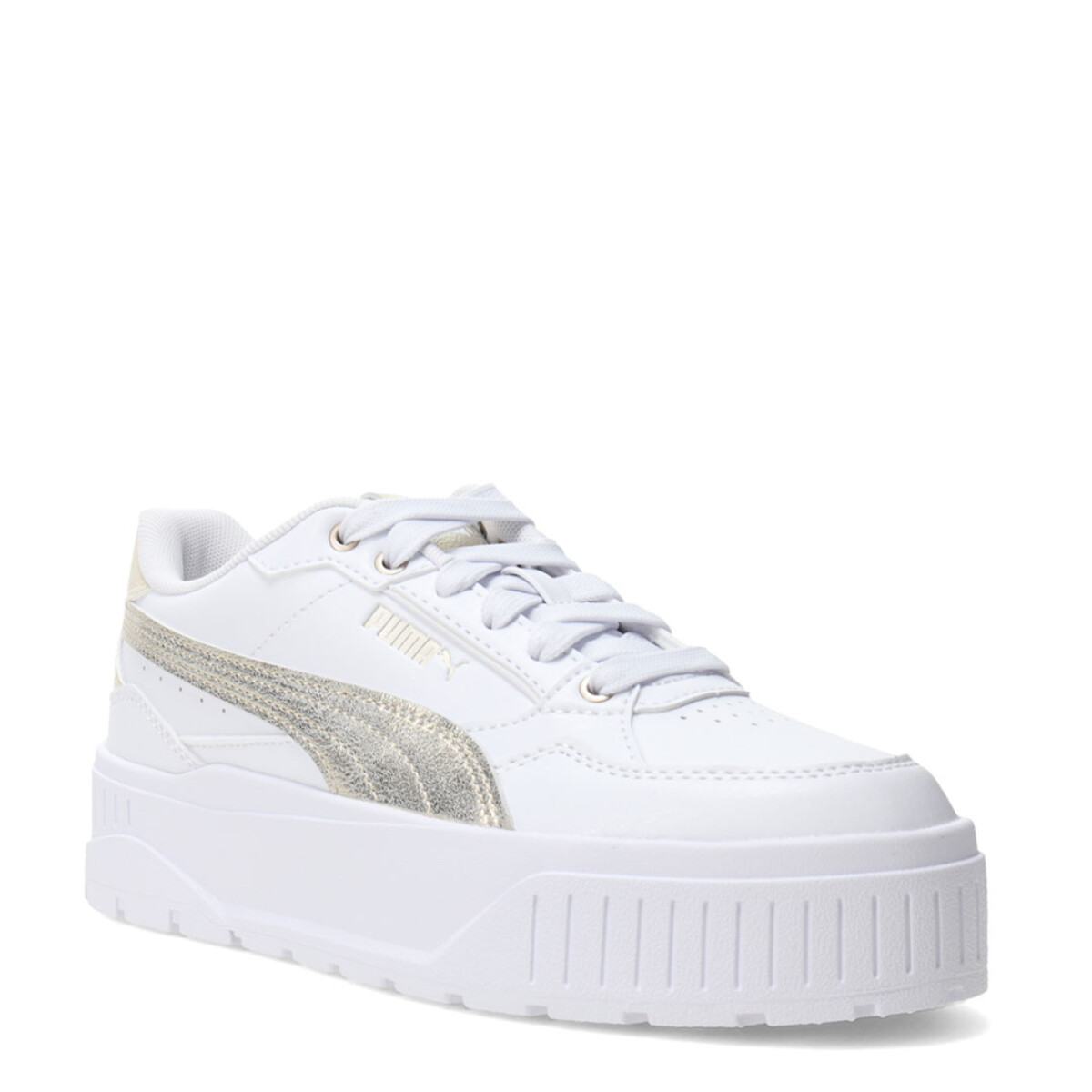 Championes de Mujer Puma Karmen Il Idol Metallic Puma - Blanco - Oro 