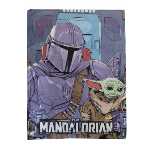 Frazada Infantil Baby Yoda 120 x 160 cm U