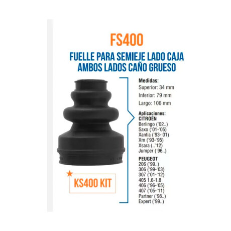FUELLE CITROEN - PEUGEOT L-CAJA BERLINGO ZX/ PEUG.206 306 ML FUELLE CITROEN - PEUGEOT L-CAJA BERLINGO ZX/ PEUG.206 306 ML