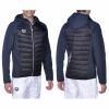 Campera Deportiva Unisex Arena Team Line Collection Jacket Negro y Azul