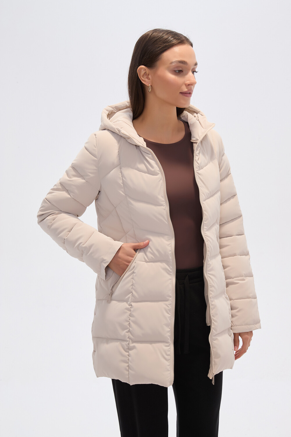 Campera Merele Caqui