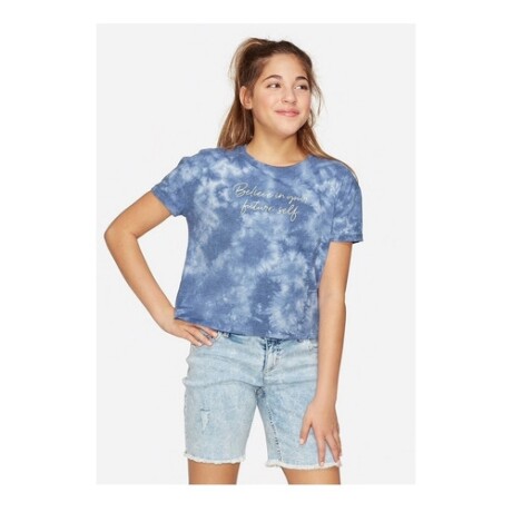 Remera para niña Justice Believe Celeste