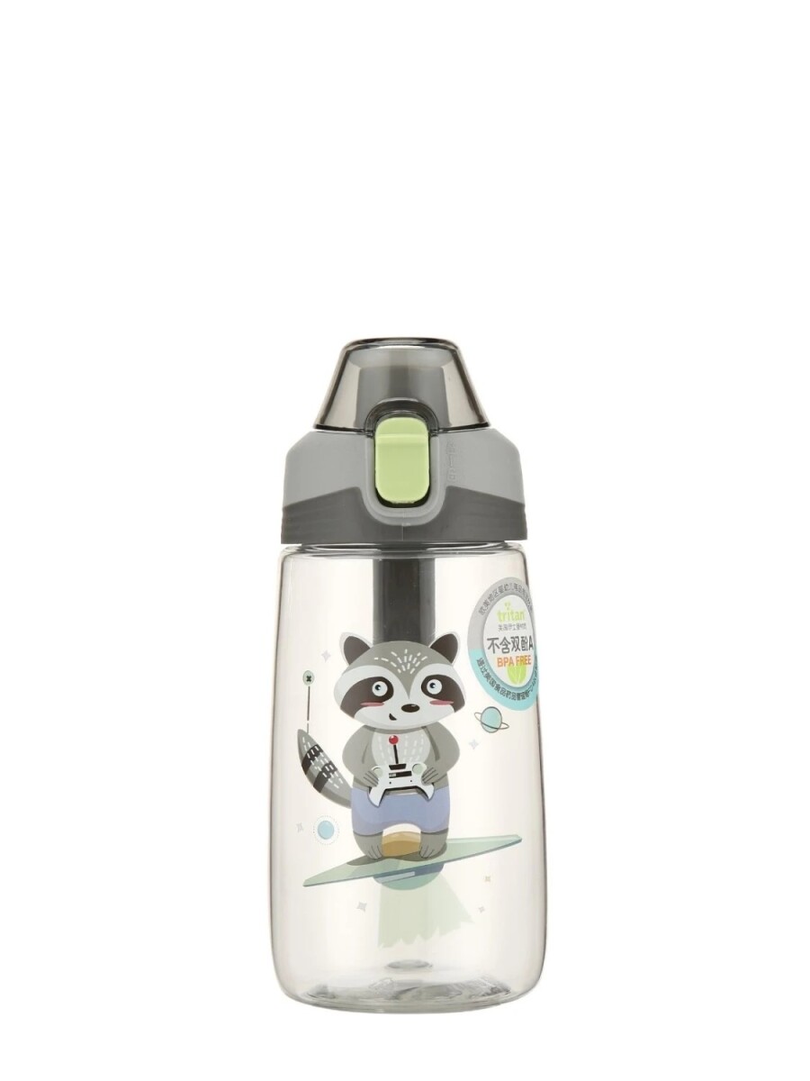 BOTELLA TERRANO TRITAN KIDS PLASTICO 500ML MAPACHE 