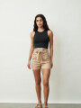 SHORT CLEOPATRA BEIGE
