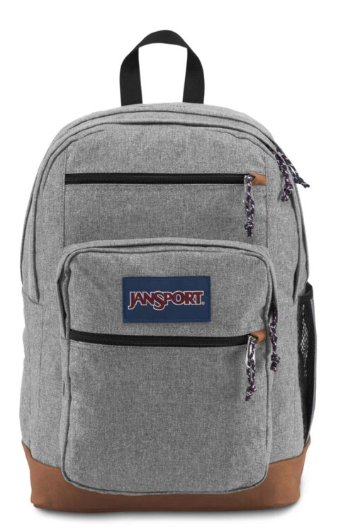 MOCHILA COOL STUDENT GREY LETTERMAN POLY