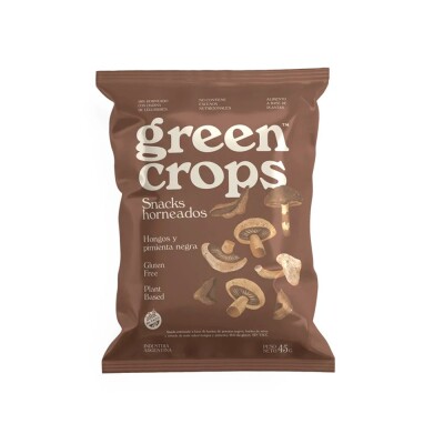 Snack Hongos y Pimienta 45 g Green Crops Green Crops Hongos Y Pim 45g