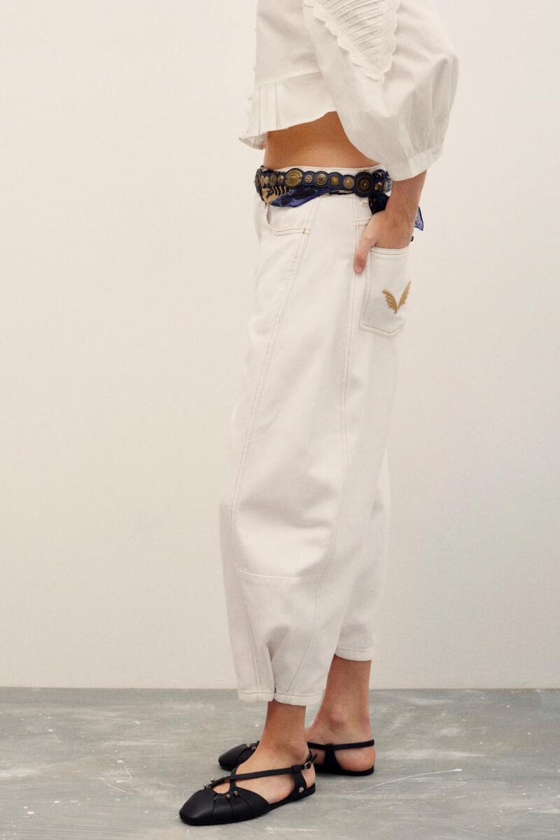 JEAN NOMADIK SAND WHITE Blanco