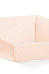 Cesto hexagonal 38x30x10 cm. - MATELASSE ROSA Cesto hexagonal 38x30x10 cm. - MATELASSE ROSA