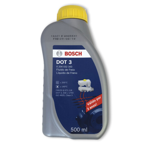 Liquido Freno Bosch Dot3 500 Unica