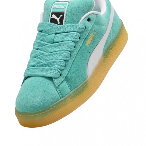 Championes Puma Suede XL Turquoise/white