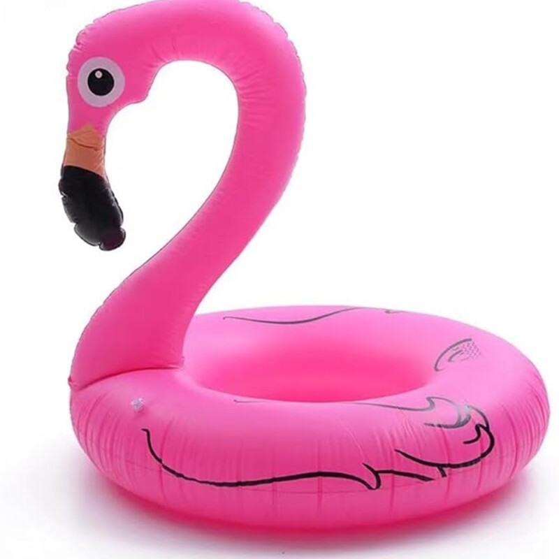 Flotador Inflable Para piscina Con Flamenco Sin Color