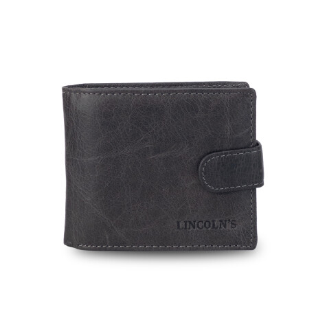 Billetera Lincoln's Hombre con Presilla Monet Grafit Billetera Lincoln's Hombre con Presilla Monet Grafit