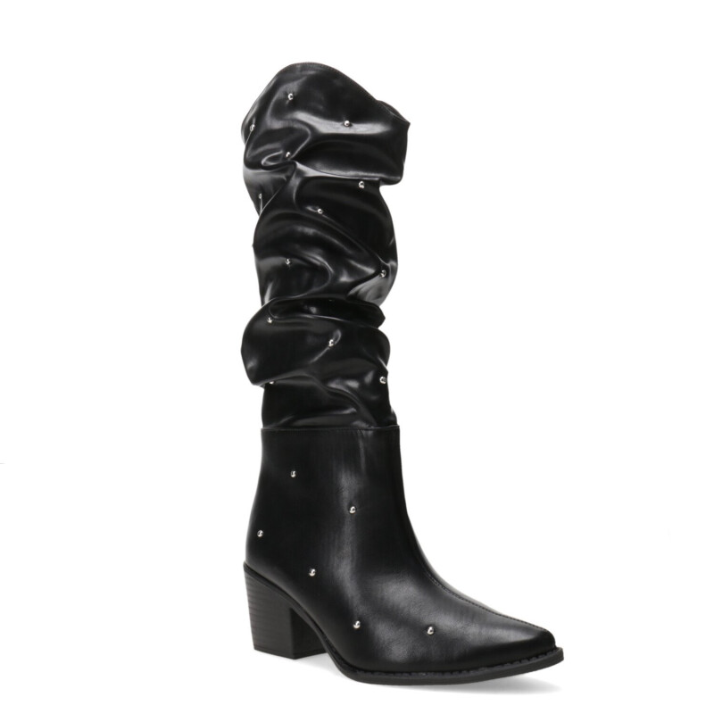 Botas de Mujer Miss Carol KIOPE Bucanera con brillos Negro