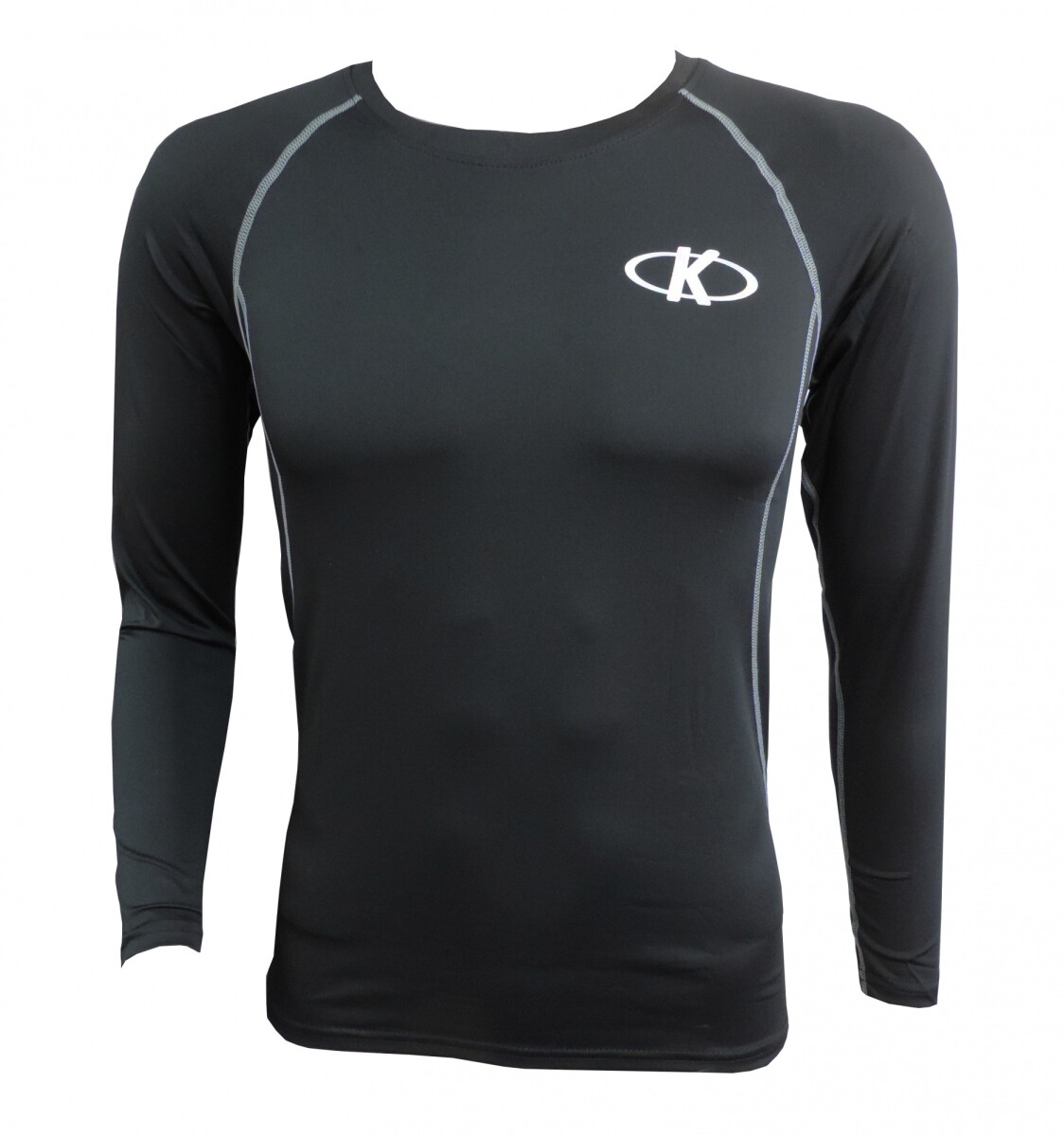 Remera Térmica Manga Larga K - NEGRO 
