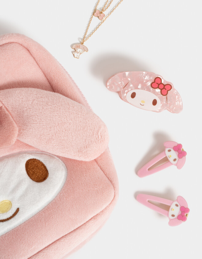 Hebillas Infantiles Licencias Set De Hebillas "my Melody" - Rosa Claro