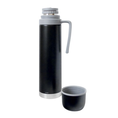 Set Comet Termo Acero Inoxidable 750ML + Mate 160ML W7535 NEGRO