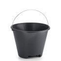 BALDE 12 LITROS NEGRO PLASMONT Sin color