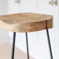Banqueta Alta Industrial Black