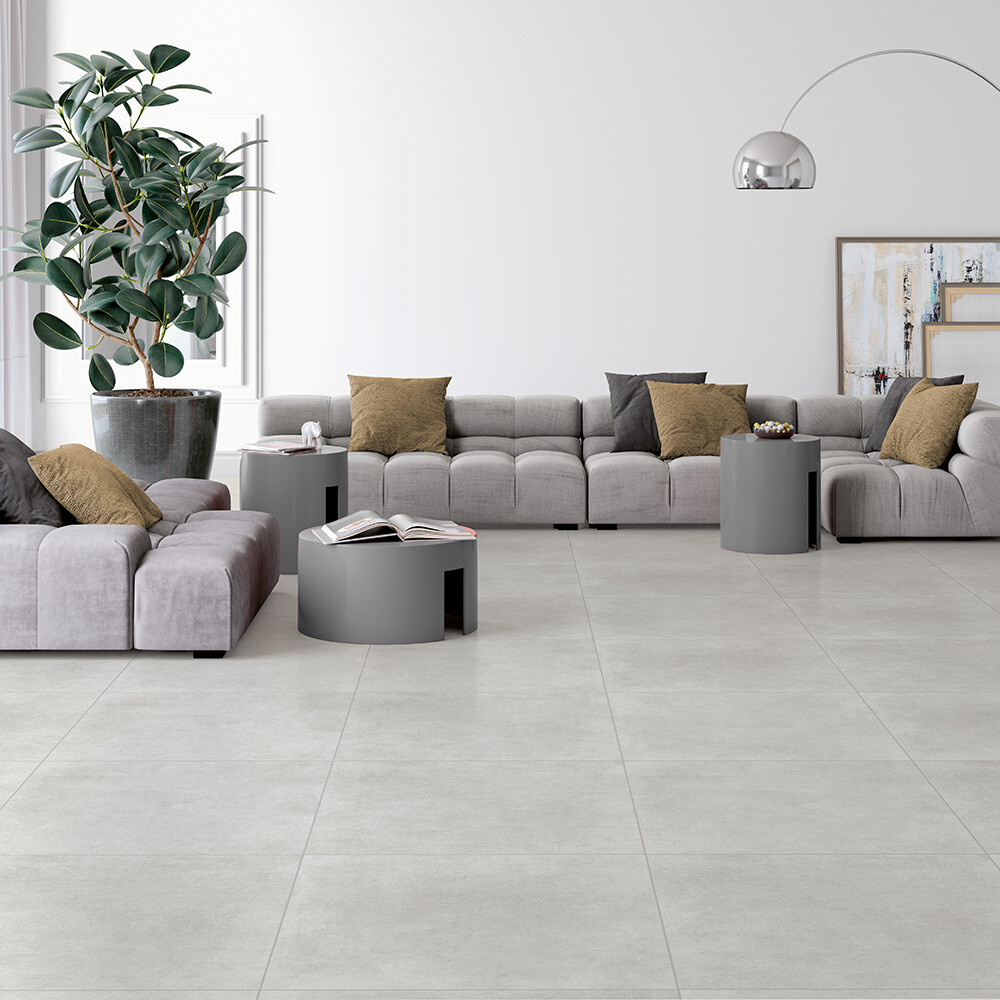 CERÁMICA PARA PISO CETUS CINZA PLUS AC RECTIFICADO HD "A" 84X84 CM Cerámica Para Piso Cetus Cinza Plus Ac Rectificado Hd "a" 84x84 Cm