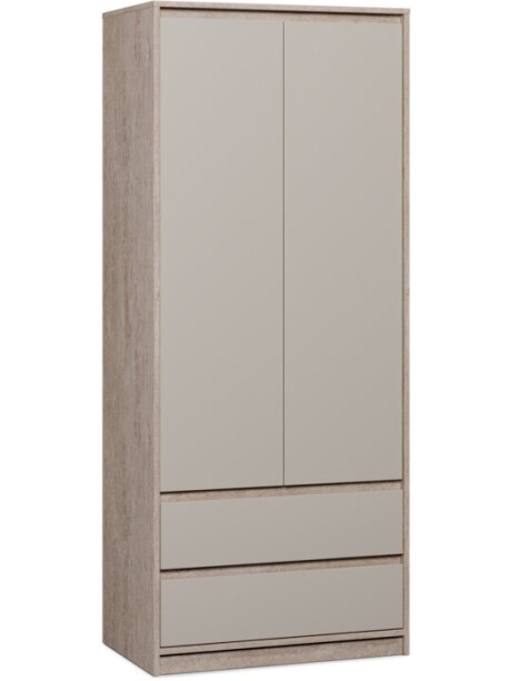 Armario BILLUND 80x193 combinación travertino/beige Armario BILLUND 80x193 combinación travertino/beige