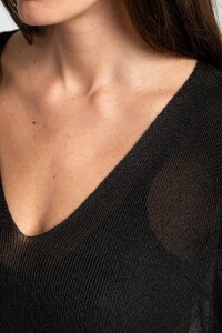 Sweater Lurex Negro