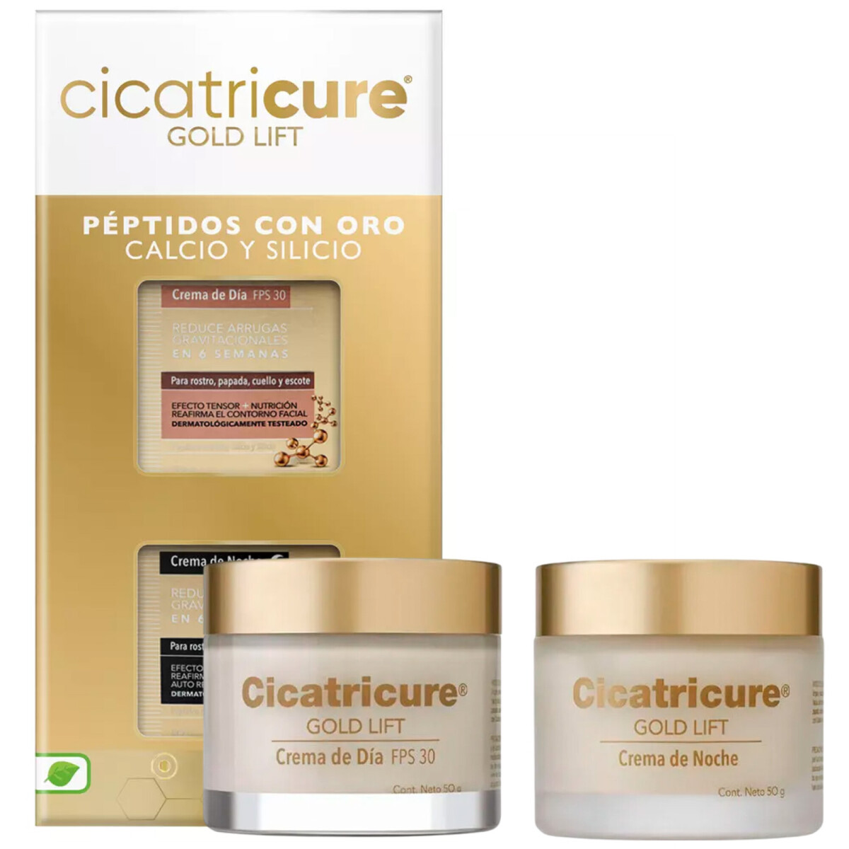 Pack Cicatricure Gold Lift crema día + crema noche 