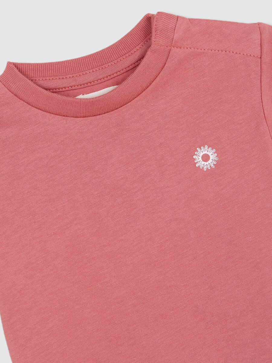 Camiseta Estampado Mundo Blanco
