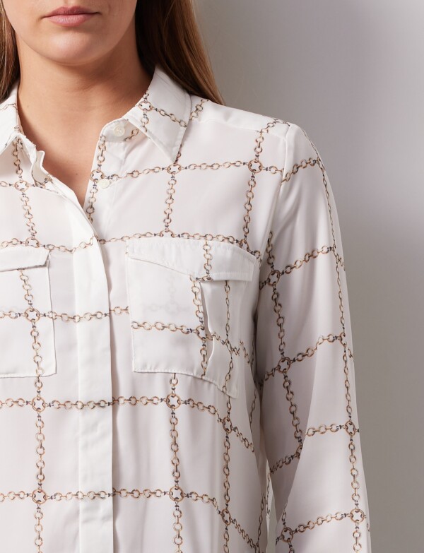 Camisa Printed BLANCO/MULTI