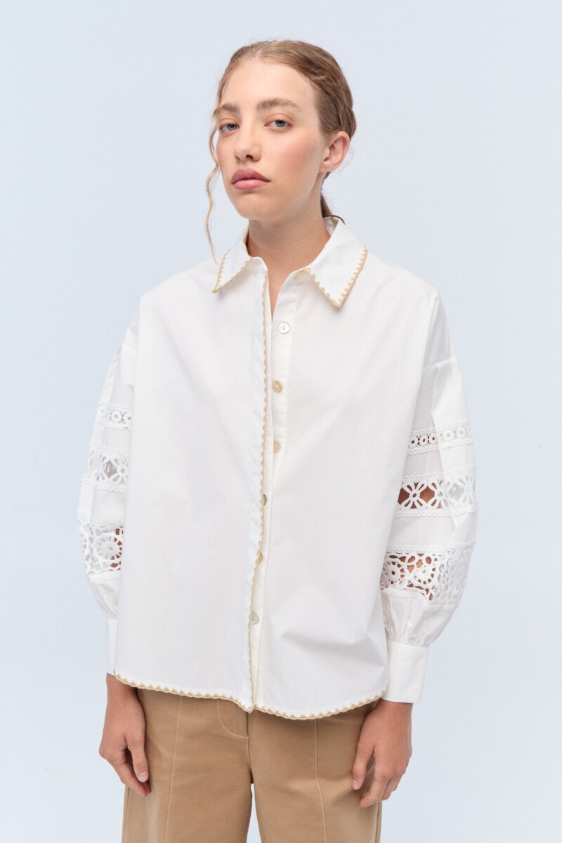Camisa Magnolia Blanco