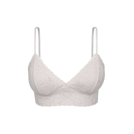 Top triangulo happy Blanco