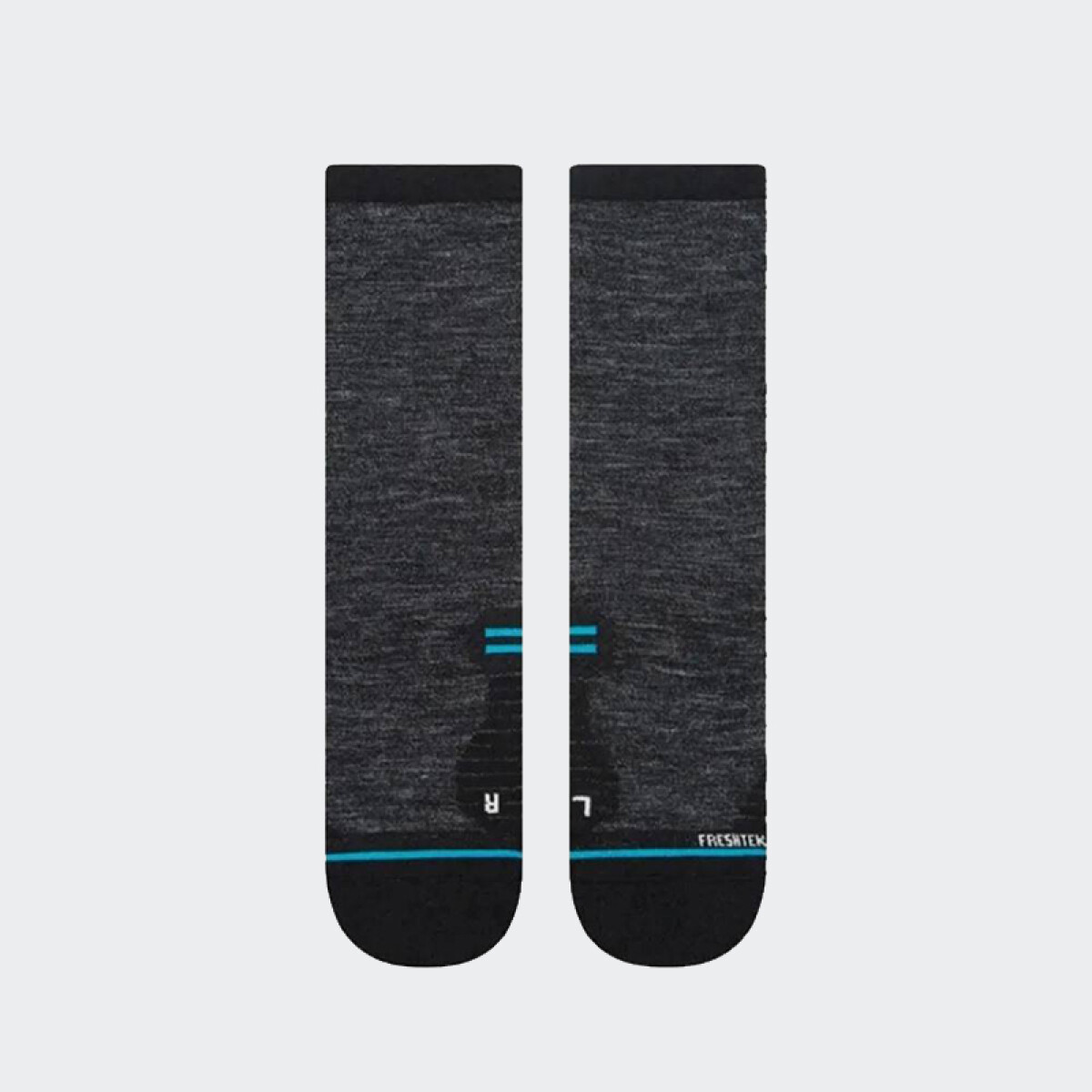 Medias Stance Run Light Crew - Negro 