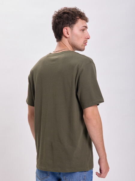 Remera estampa California Verde