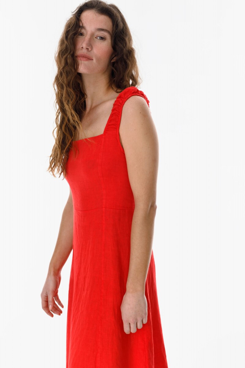 Vestido Antoniette Rojo