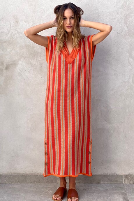 VESTIDO NARDO Naranja