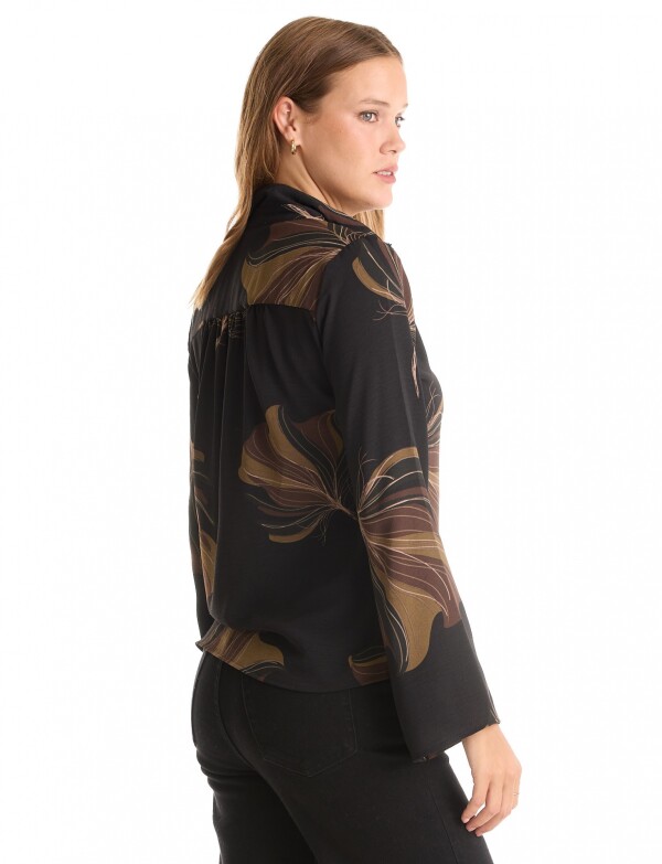 Camisa Print NEGRO/MULTI